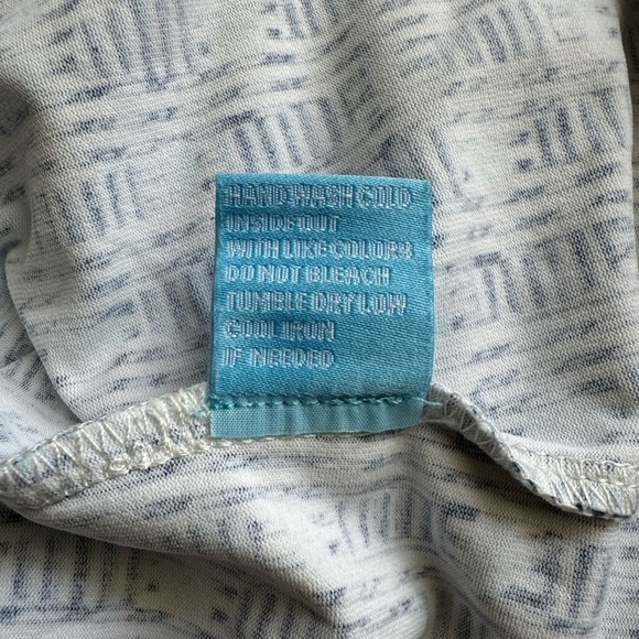 J. McLaughlin Miley Dress in White and Blue Terrace Size Small - Picture 9 of 9